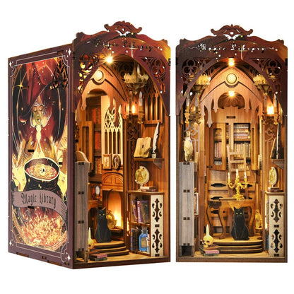 Magic Library DIY Wooden Book Nook Kit