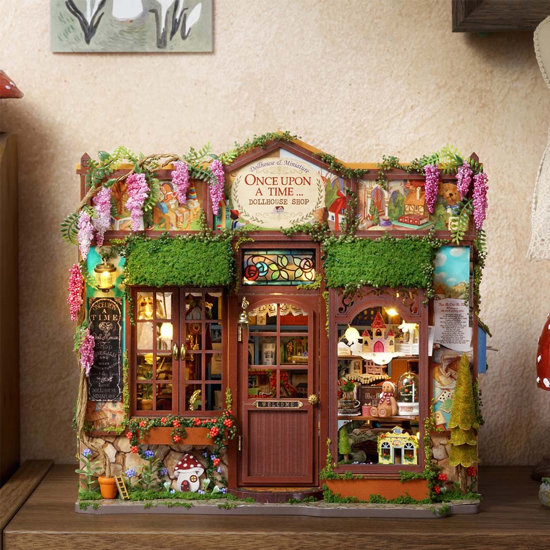 Fairy‑Tale Wonderhouse – DIY Miniature Dollhouse Kit