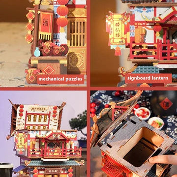 Ancient Restaurant – 3D Mechanical Puzzle Kit