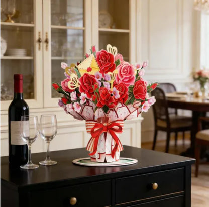 3D Pop-Up Flower Card – A Card That Becomes a Keepsake