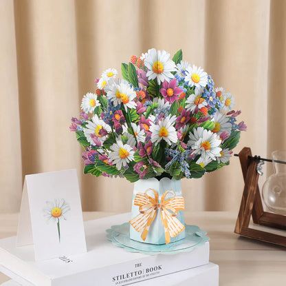 3D Pop-Up Flower Card – A Card That Becomes a Keepsake