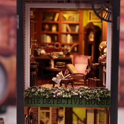Rose Detective Agency DIY Book Nook Shelf Insert