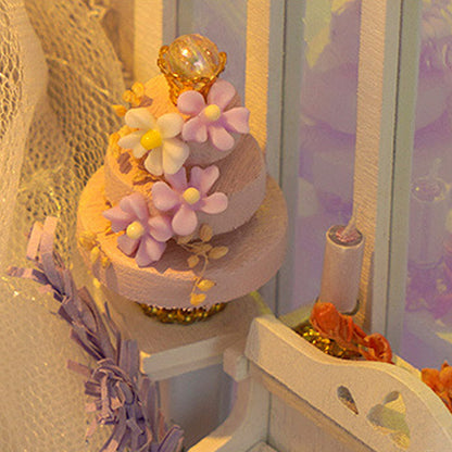 Romantic Wedding DIY Book Nook Shelf Insert
