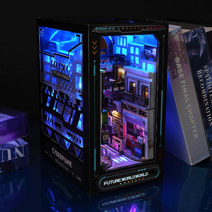 Cyberpunk World DIY Book Nook Kit