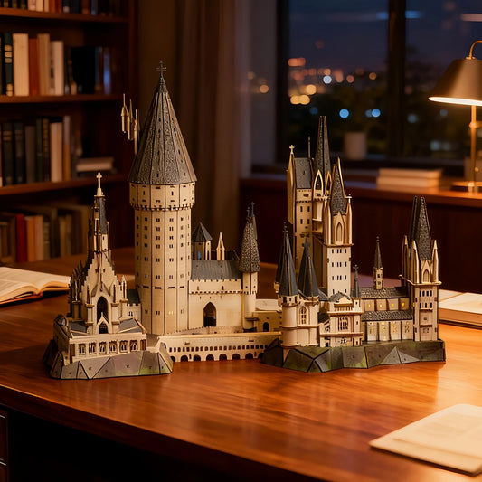 Hogwarts™ Castle – Wooden 3D Model Kit