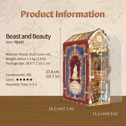 Beast & Beauty – DIY Book Nook Kit