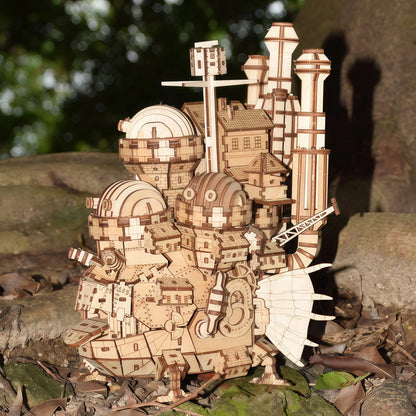 Hal’s Moving Castle – 3D Wooden Puzzle Kit