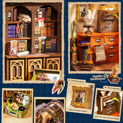 Magic Study DIY Miniature House Kit
