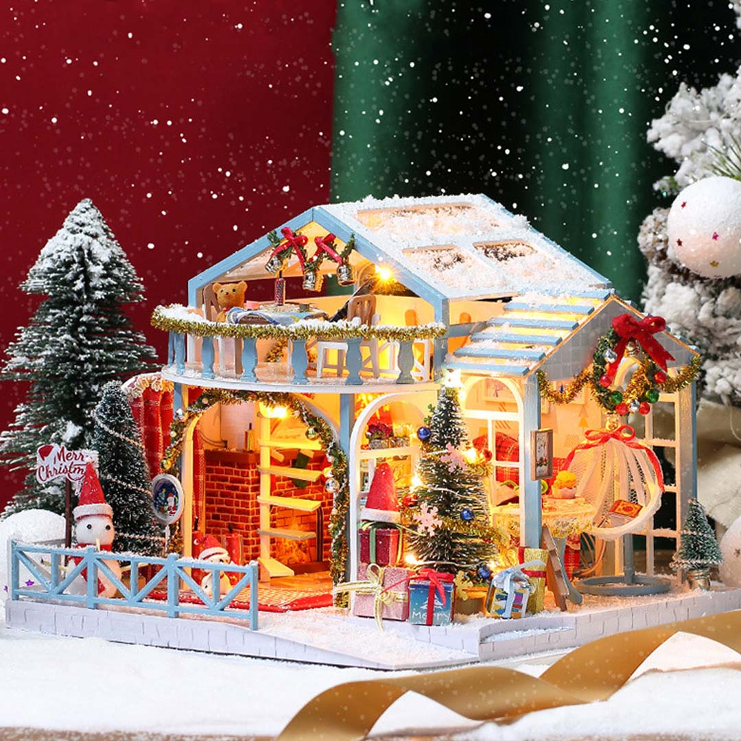 Christmas Night – DIY Miniature House Kit