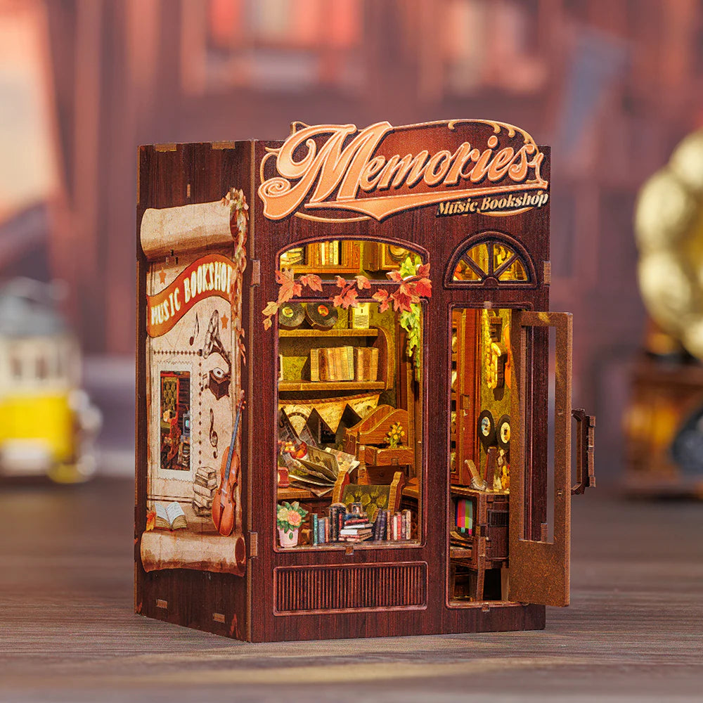 Memories Music Bookshop – DIY Book Nook Kit