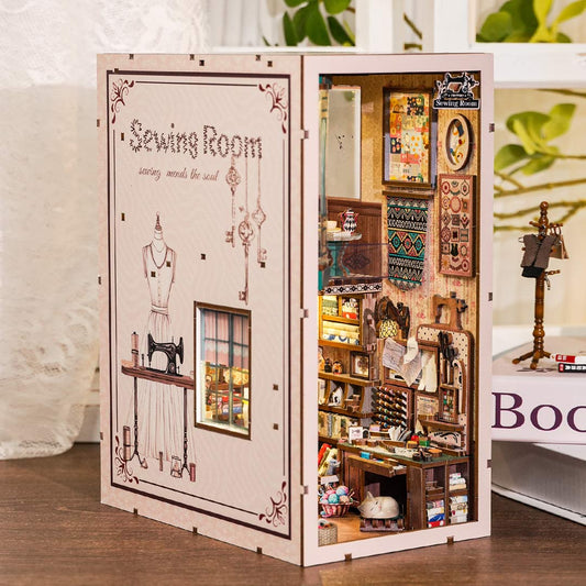 (Sold Out) Sewing Room – DIY Book Nook Shelf Insert