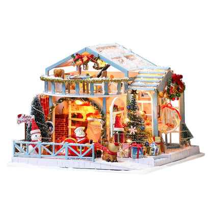 Christmas Night – DIY Miniature House Kit