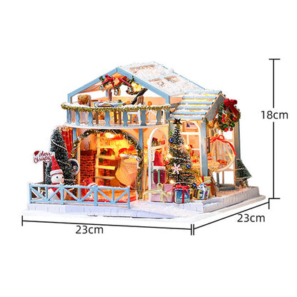 Christmas Night – DIY Miniature House Kit