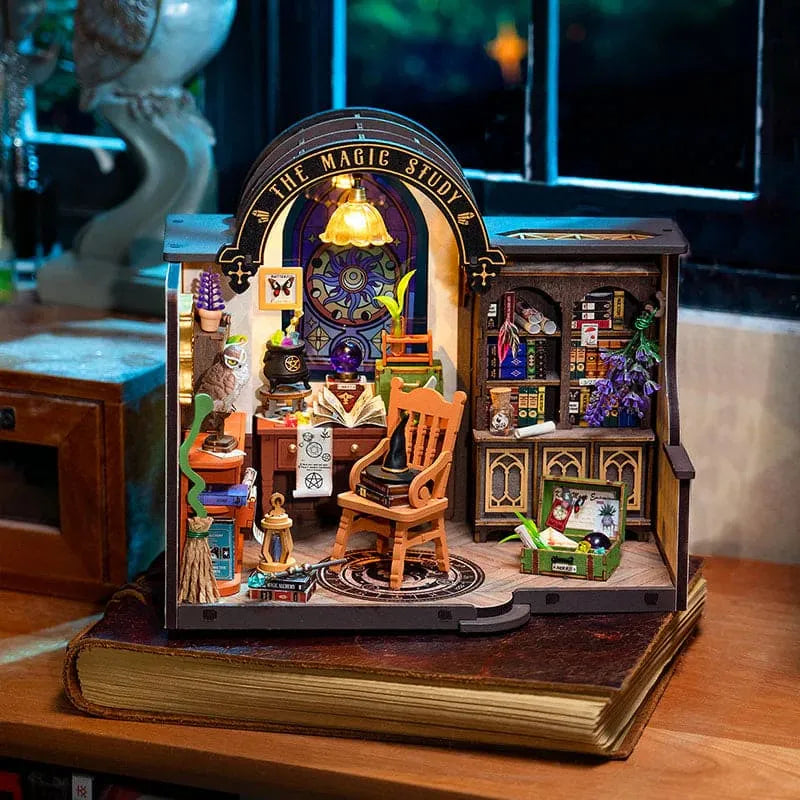 Magic Study DIY Miniature House Kit