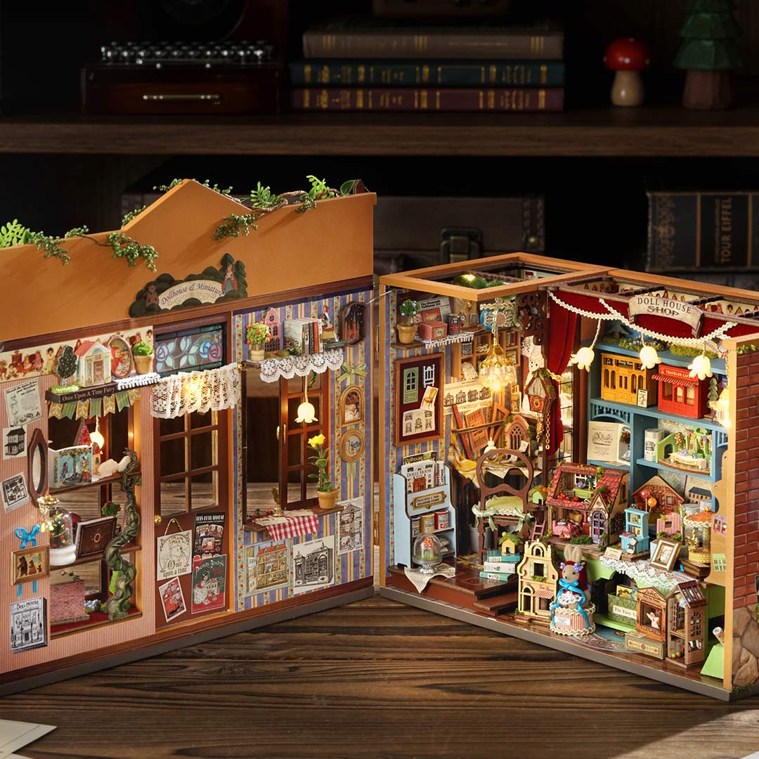 Fairy‑Tale Wonderhouse – DIY Miniature Dollhouse Kit