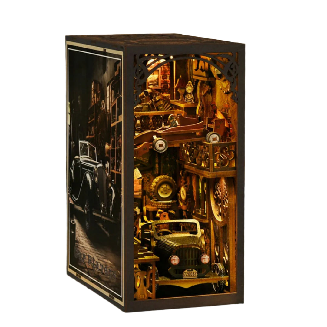 Car Players DIY Wooden Book Nook Kit
