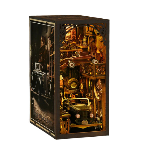 Car Players DIY Wooden Book Nook Kit