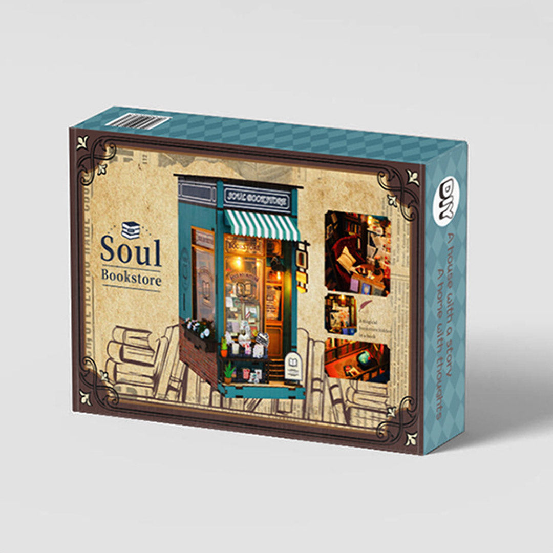 Soul Bookstore DIY Book Nook Shelf Insert