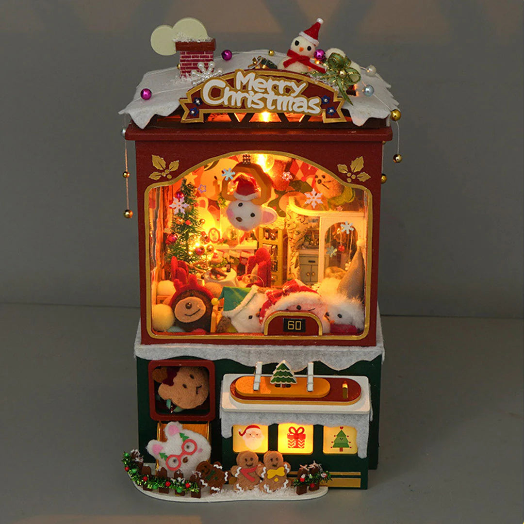 Merry Christmas Claw Machine – DIY Wooden Music Box