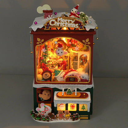 Merry Christmas Claw Machine – DIY Wooden Music Box