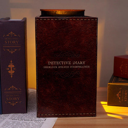 Detective Agency DIY Book Nook Shelf Insert