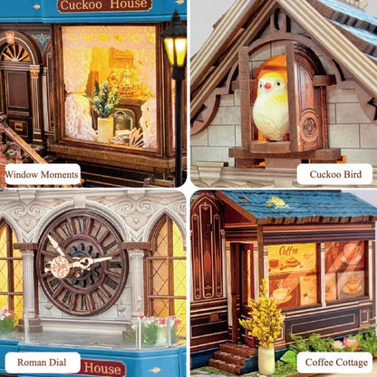 Cuckoo Cottage – DIY Cuckoo House 3D Wooden Puzzle