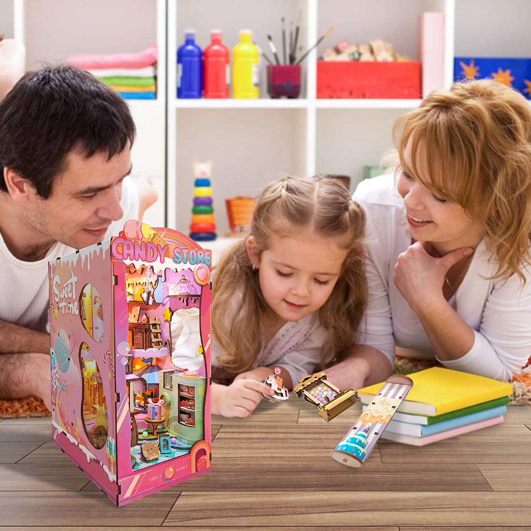 Candy Store DIY Wooden Book Nook