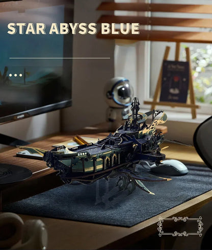 Atlantis Whale Ship – DIY 3D Wooden Puzzle Kit