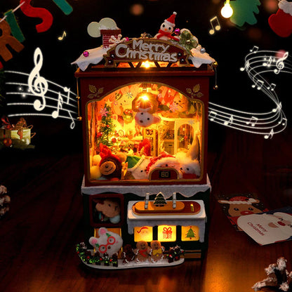 Merry Christmas Claw Machine – DIY Wooden Music Box
