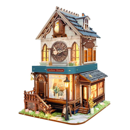 Cuckoo Cottage – DIY Cuckoo House 3D Wooden Puzzle