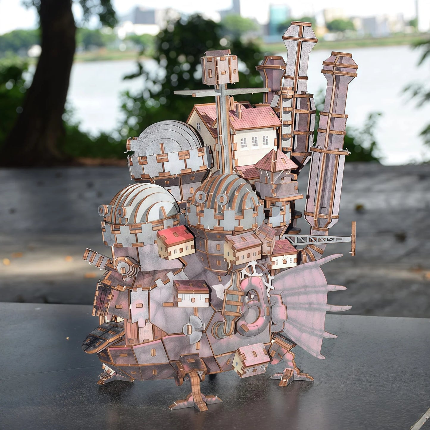 Hal’s Moving Castle – 3D Wooden Puzzle Kit