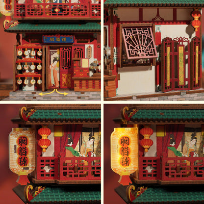 Ancient Rouge Store – DIY Wooden 3D Desk Bin