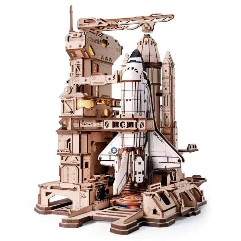 Galactic Launch – Space Shuttle 3D Wooden Puzzle