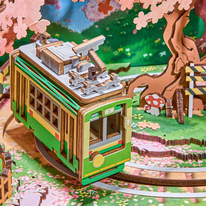 Sakura Music Box – DIY 3D Puzzle Kit