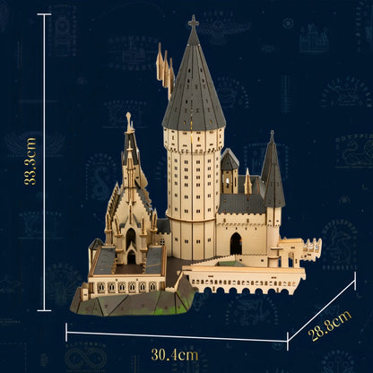 Hogwarts™ Castle – Wooden 3D Model Kit