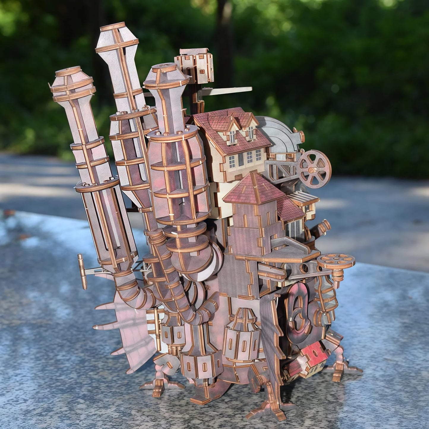 Hal’s Moving Castle – 3D Wooden Puzzle Kit