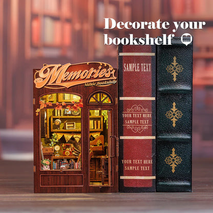 Memories Music Bookshop – DIY Book Nook Kit