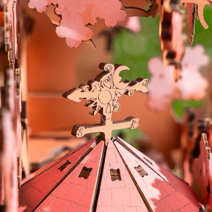 Sakura Tree House – DIY 3D Wooden Puzzle Kit