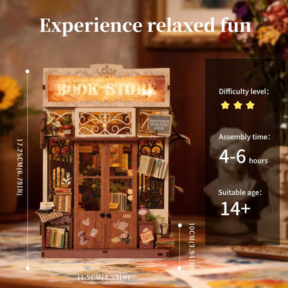 Art Book Store – DIY Book Nook Kit