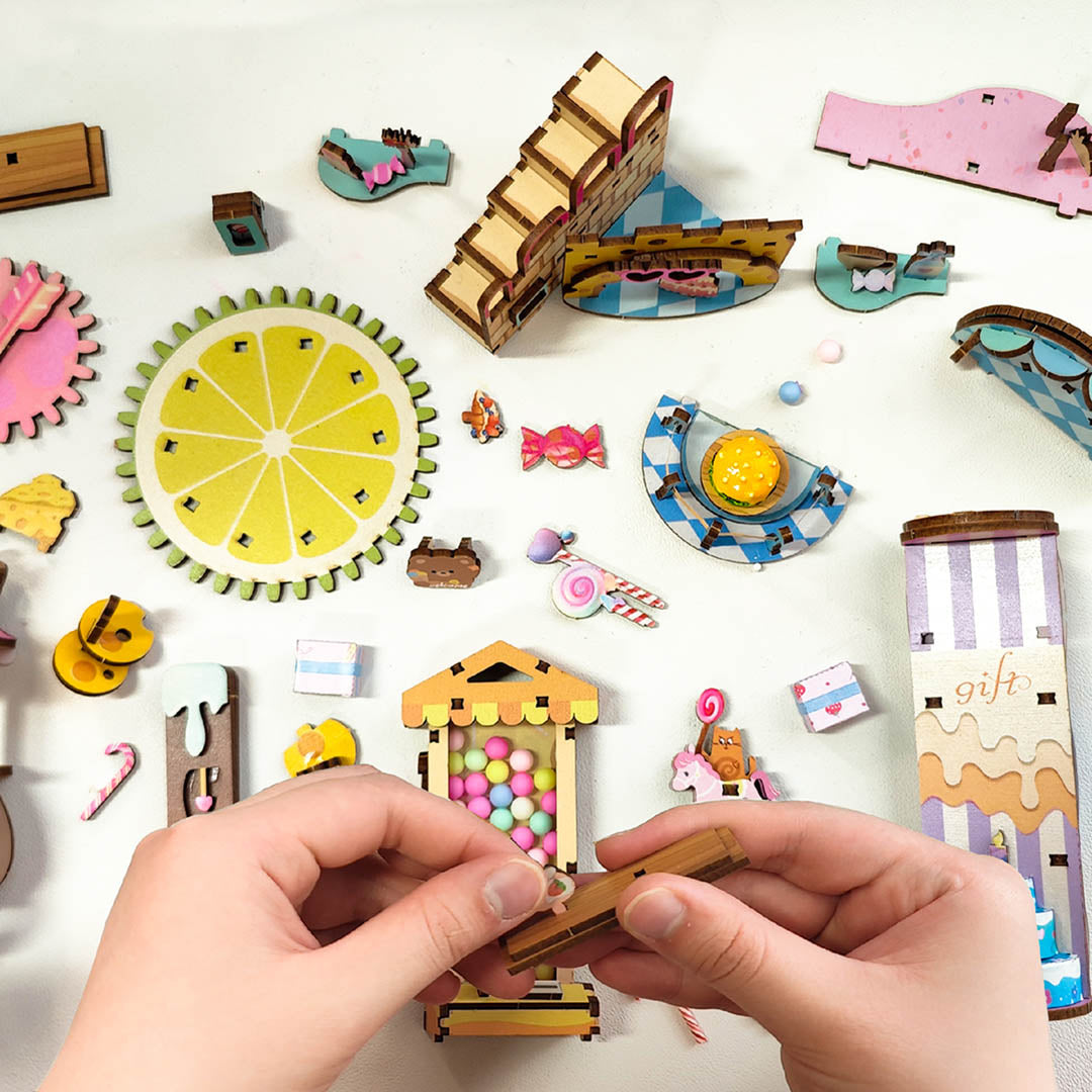 Candy Store DIY Wooden Book Nook