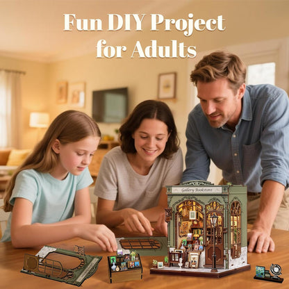 Gallery Bookstore – DIY Miniature House Kit