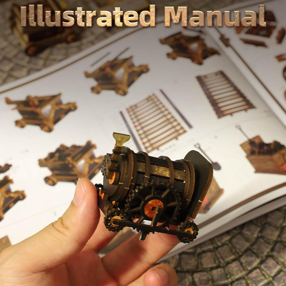 Steampunk World – DIY Book Nook Kit