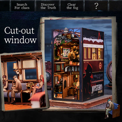Train Mystery Case – DIY Book Nook Kit
