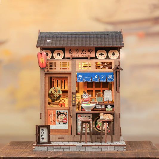Morita-Ya Ramen Shop – DIY Miniature Book Nook Kit