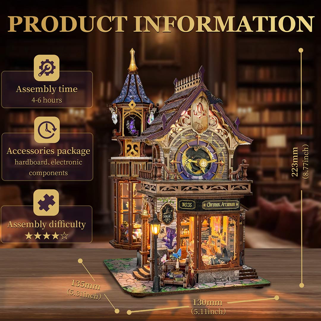 Time Magic Club – DIY Miniature House Kit