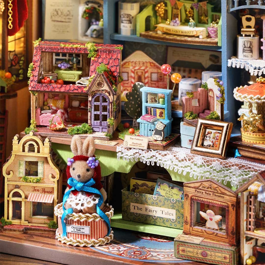 Fairy‑Tale Wonderhouse – DIY Miniature Dollhouse Kit