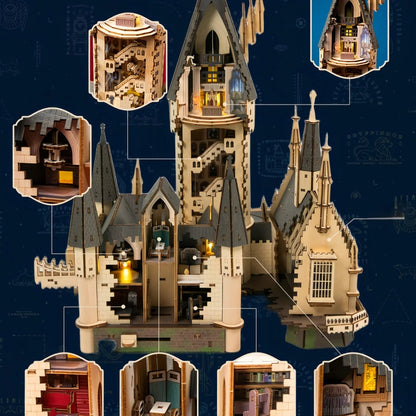 Hogwarts™ Castle – Wooden 3D Model Kit