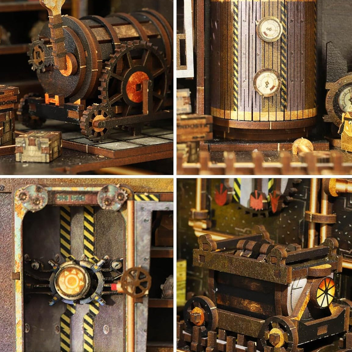 Steampunk World – DIY Book Nook Kit