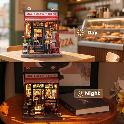 Uncle Joe’s Pizzeria – DIY Miniature House Kit