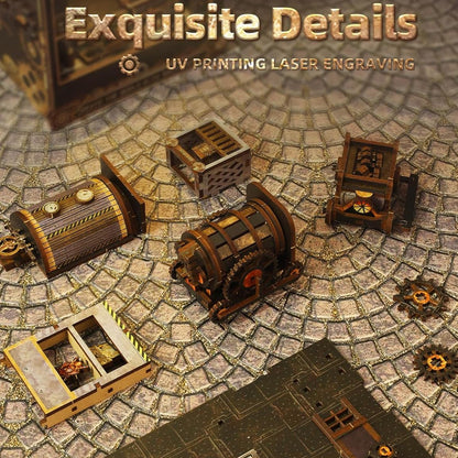 Steampunk World – DIY Book Nook Kit